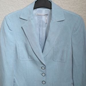 Like New Nordstrom Linen/Silk/Viscose Spring Blazer